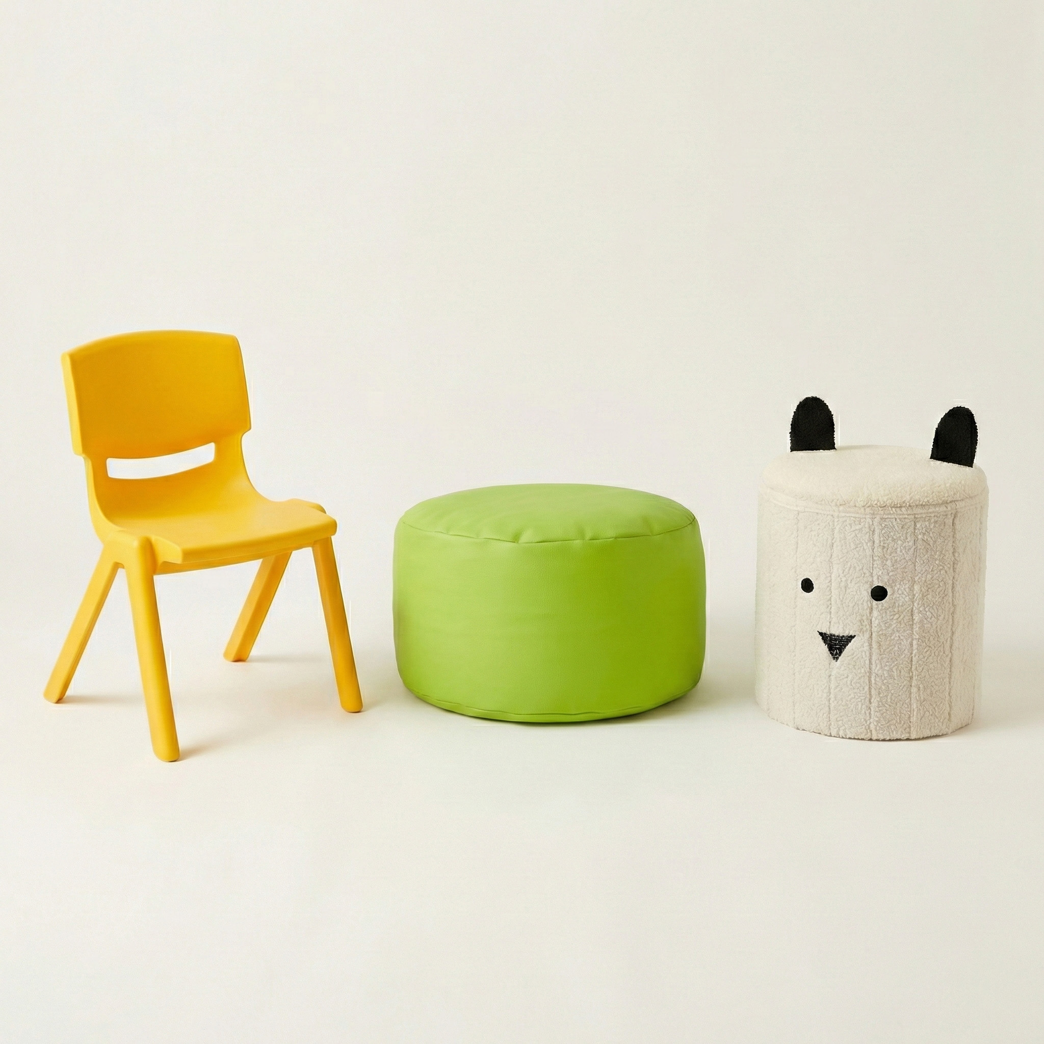 Pufy do poczekalni dla dzieci